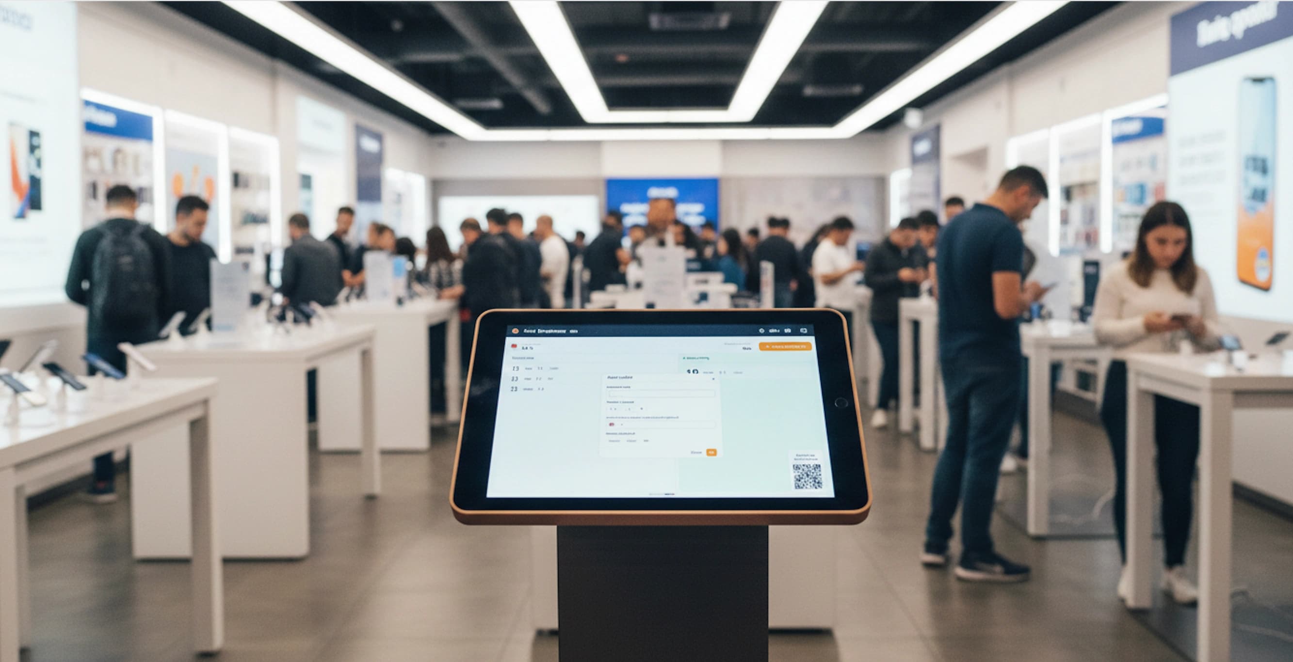 Retail queue management for walk-in services