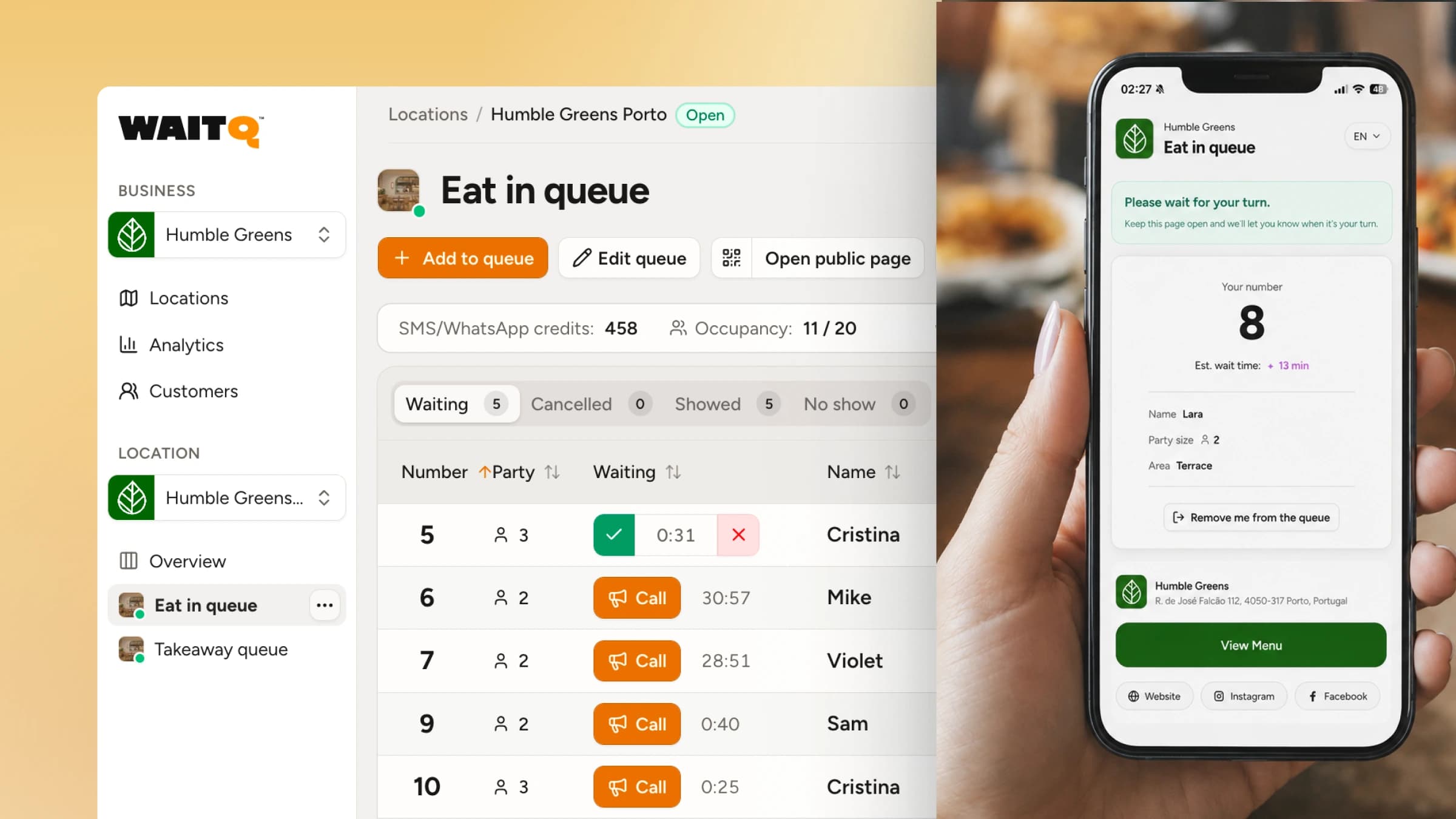 WaitQ: the QueueAway alternative in the UK