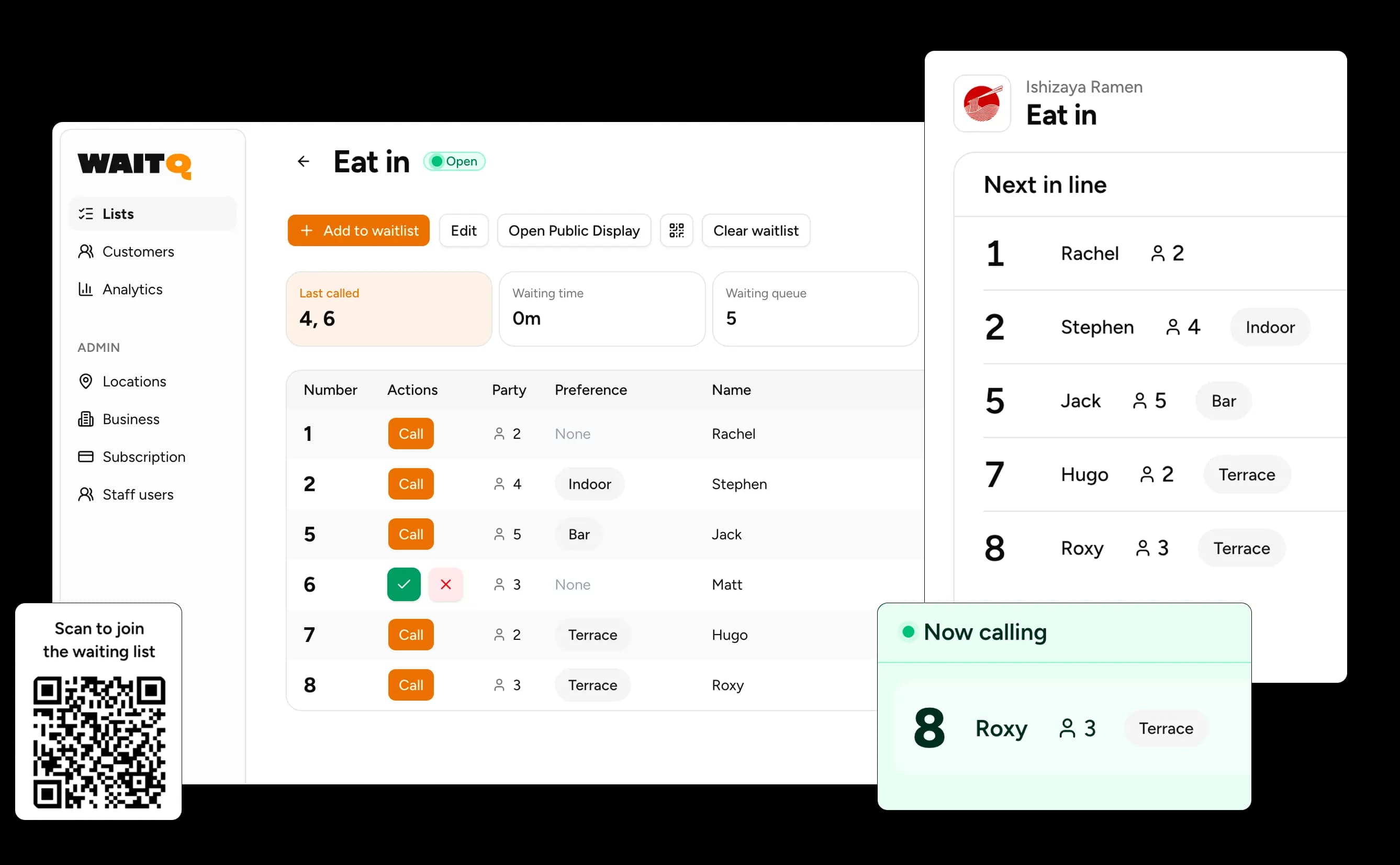 Stop losing revenue to long waits and chaotic wait lines