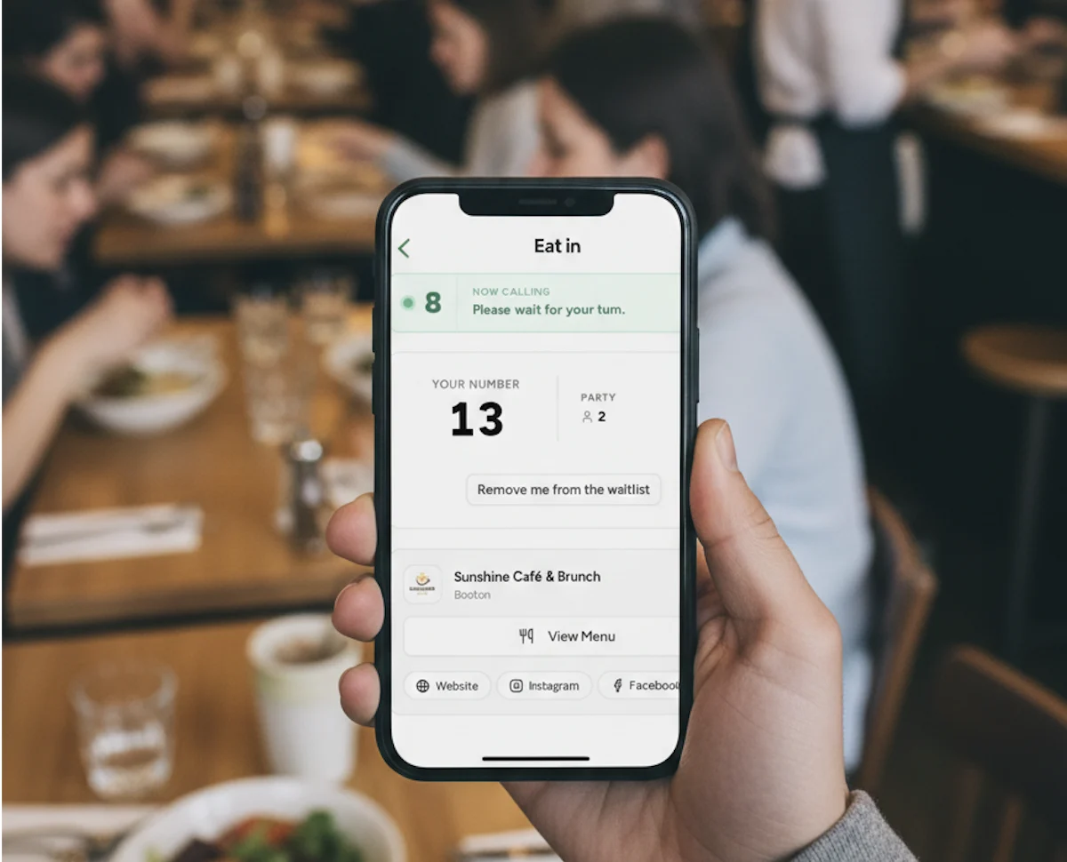Say goodbye to paper lists, yelling names and scattered reservations
