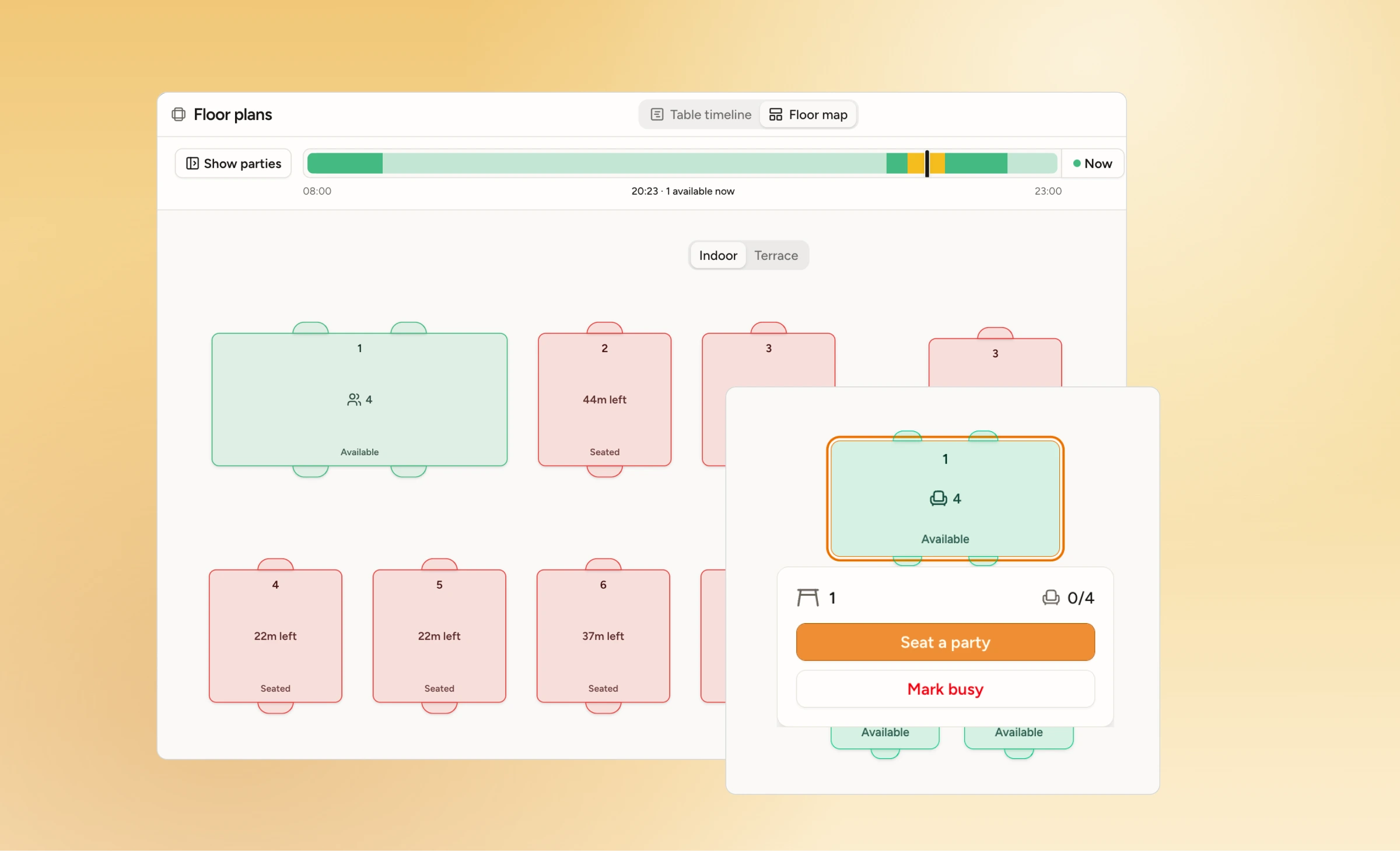 Introducing floor plans and table management on WaitQ
